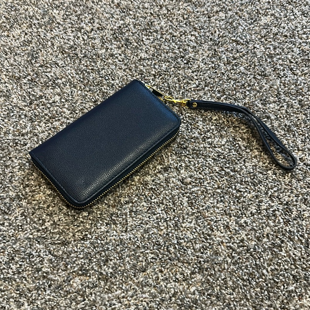 Boon Supply Navy Wristlet